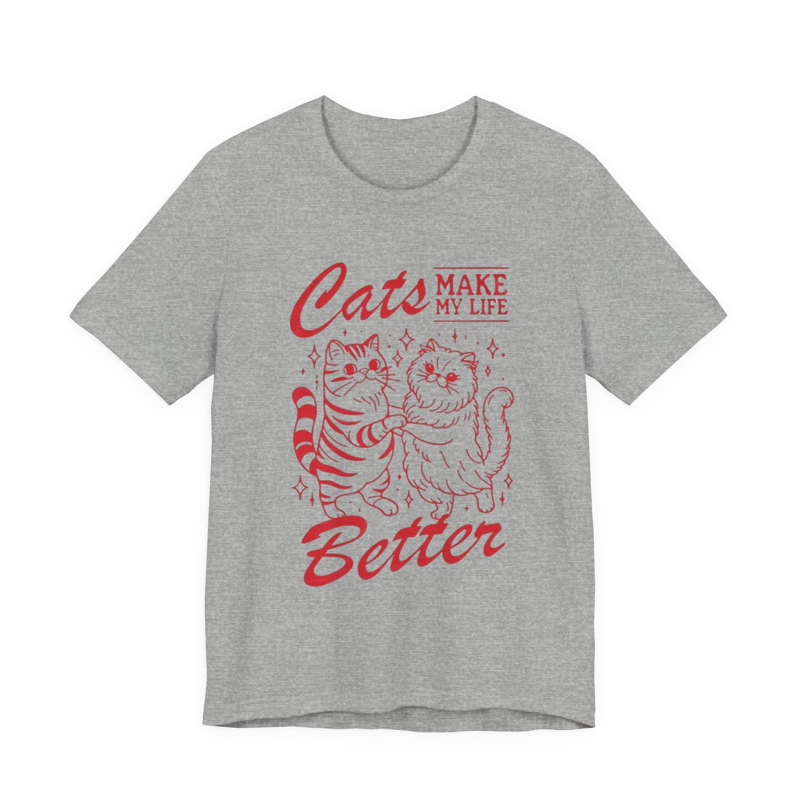 Cat Lovers Unisex Tee, Cute Cat Shirt, Pet Lover Gift, Funny Cat T-Shirt, Personalized Animal Apparel - Image 17