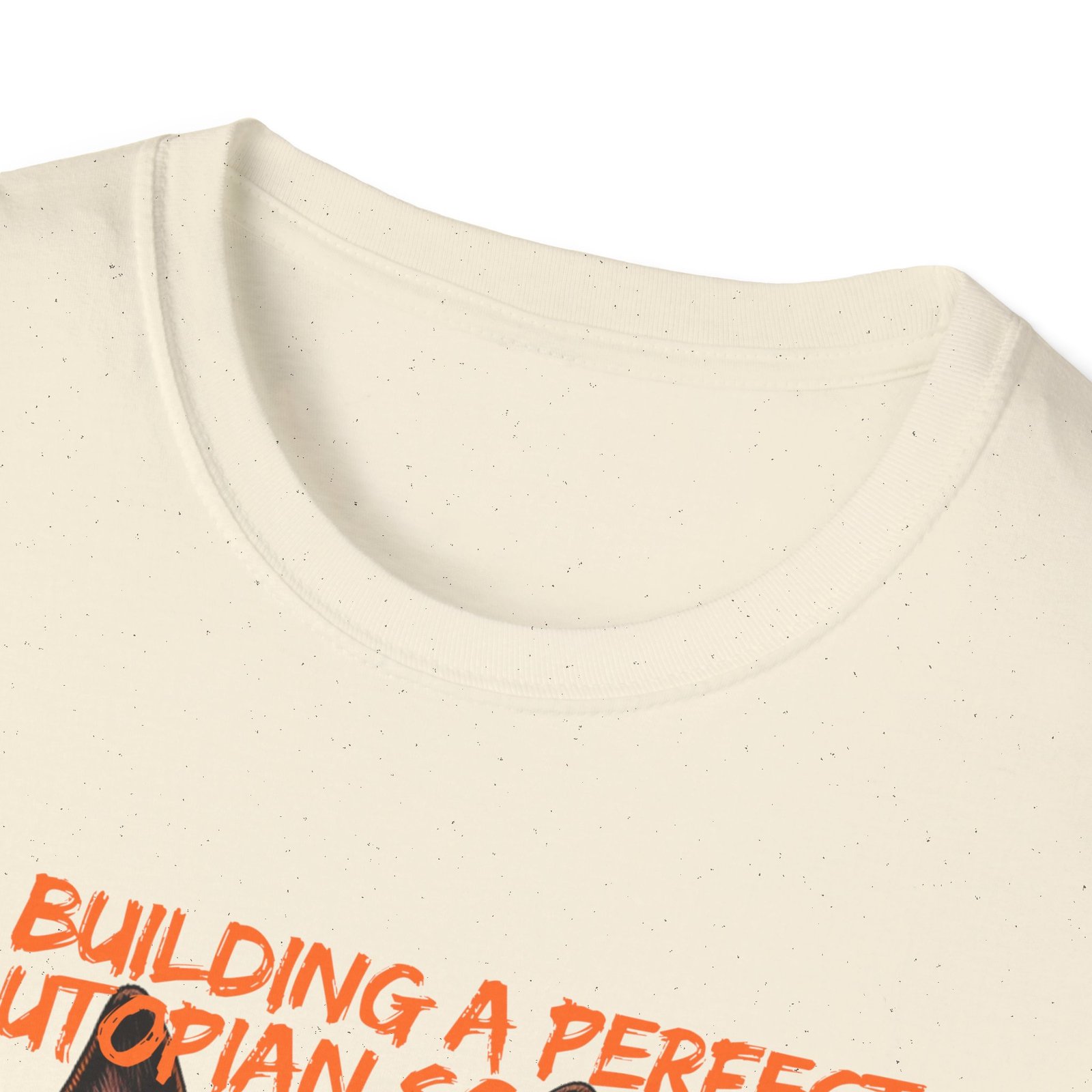 Belgian malinios Portrait T-Shirt | "I'm Building a Perfect Utopian Society in My Head" - Image 11