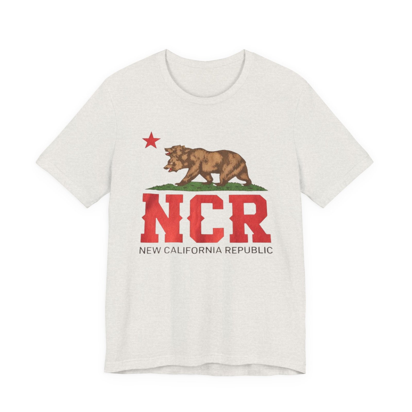 New California Republic Bear Tee — NCR Vintage State Flag T-Shirt - Image 16