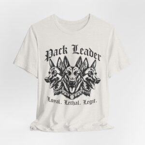 Belgian Malinois, Pack Leader Tee — 'Pack Leader: Loyal. Lethal. Legit.' Graphic T‑Shirt