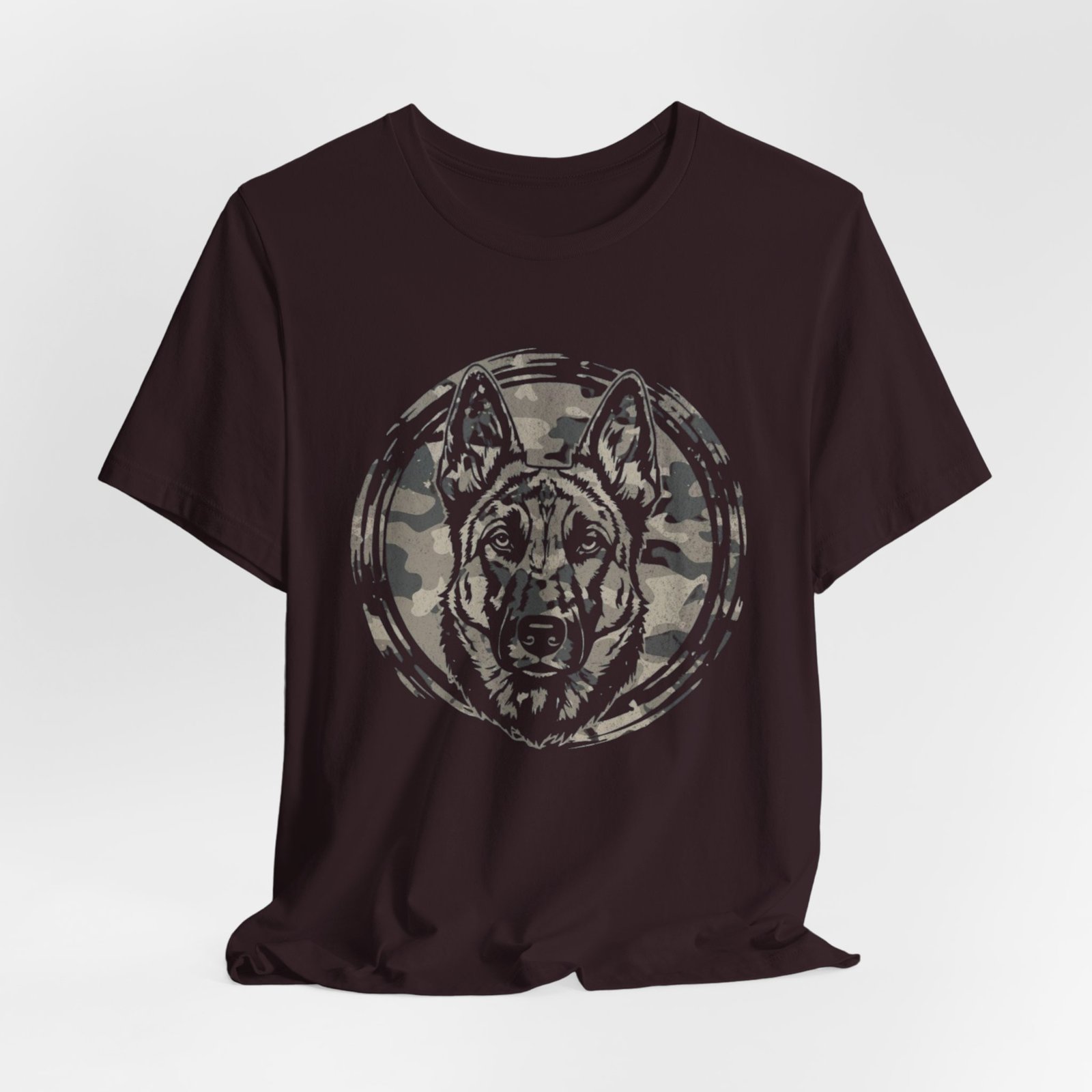 Belgian Malinios Graphic Tee – Camo Circle German Shepherd T‑Shirt - Image 28