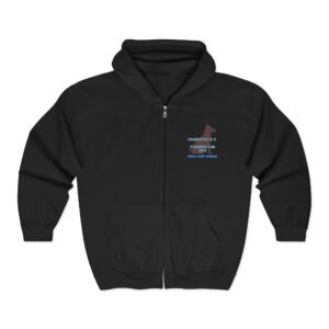 K9 Training Zip Hoodie — "Pawsitive K-9 Training for Life"