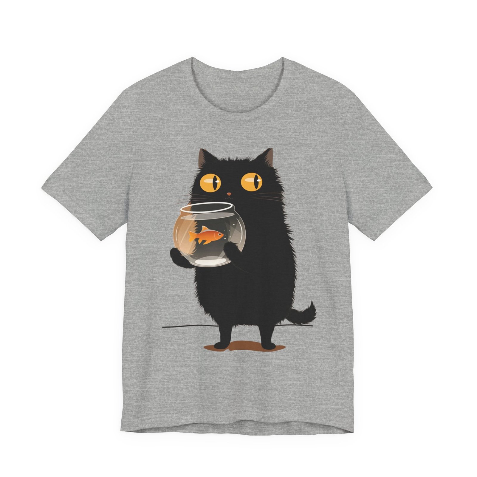 Cute Cat Graphic Tee, Unique Cat Lover Shirt, Animal Lover Gift, Fun Gift for Pet Owners, Casual Everyday Wear - Image 21
