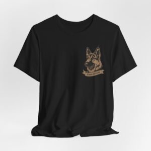 German Shepherd Portrait Tee — "Best Friend" Vintage Dog T-Shirt
