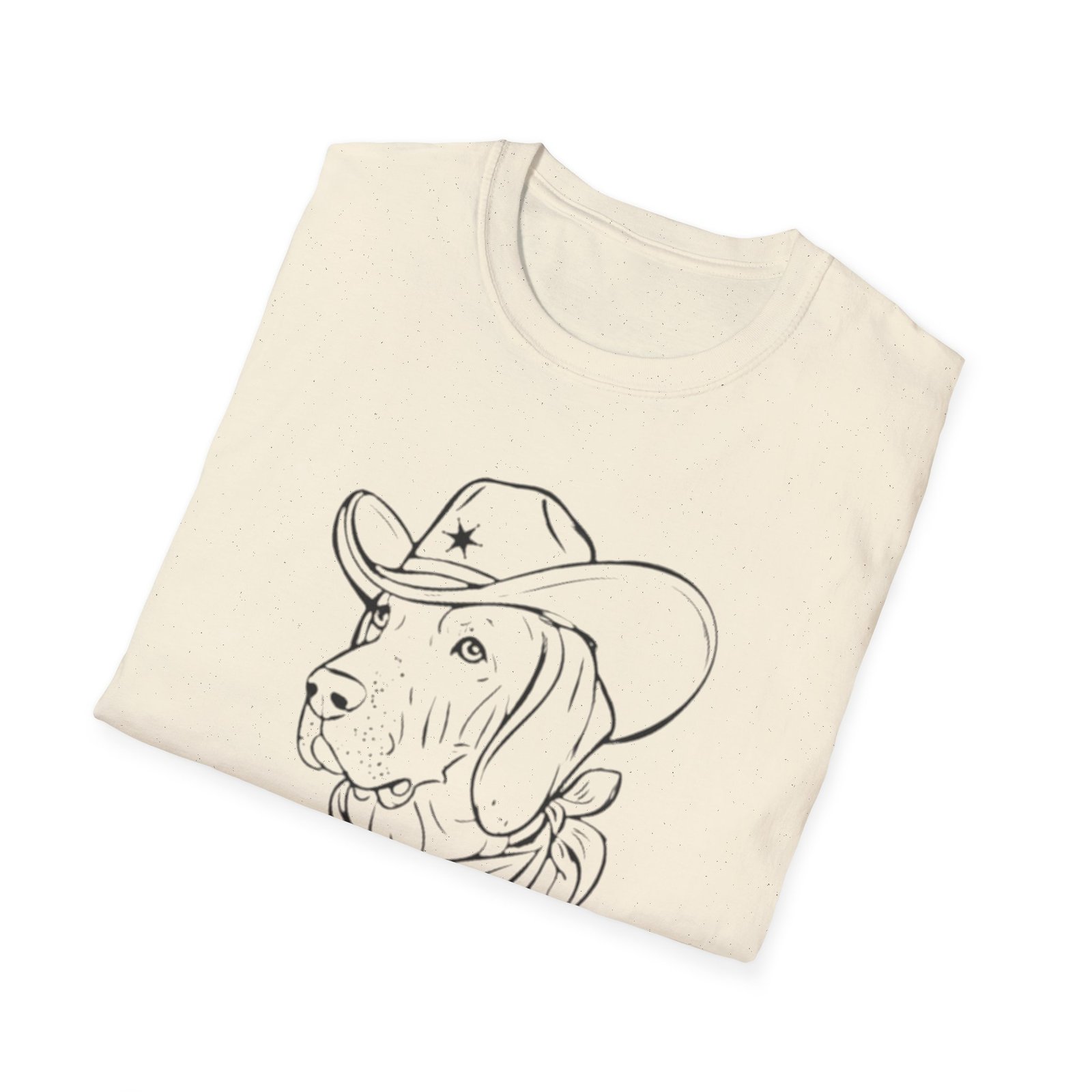 Howdy Labrador T-Shirt | Cowboy Dog Illustration Tee - Image 12