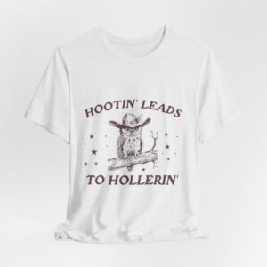 Funny Owl Graphic Tee, Casual T-Shirt, Animal Lover Gift, Comfortable Cotton Tee, Perfect for Parties