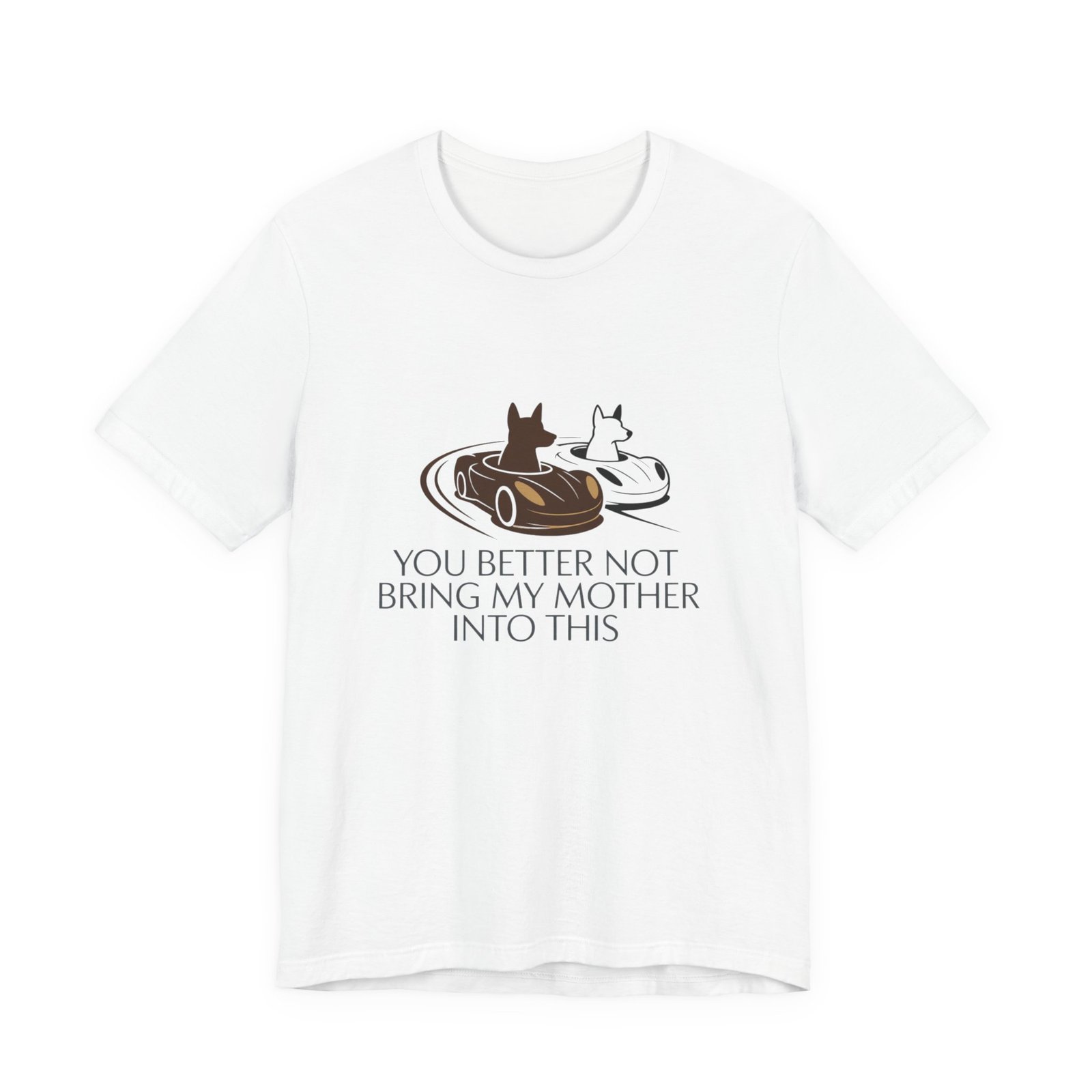 You Better Not Bring My Mother Into This T-Shirt | Cats in Donuts Illustration - Image 5