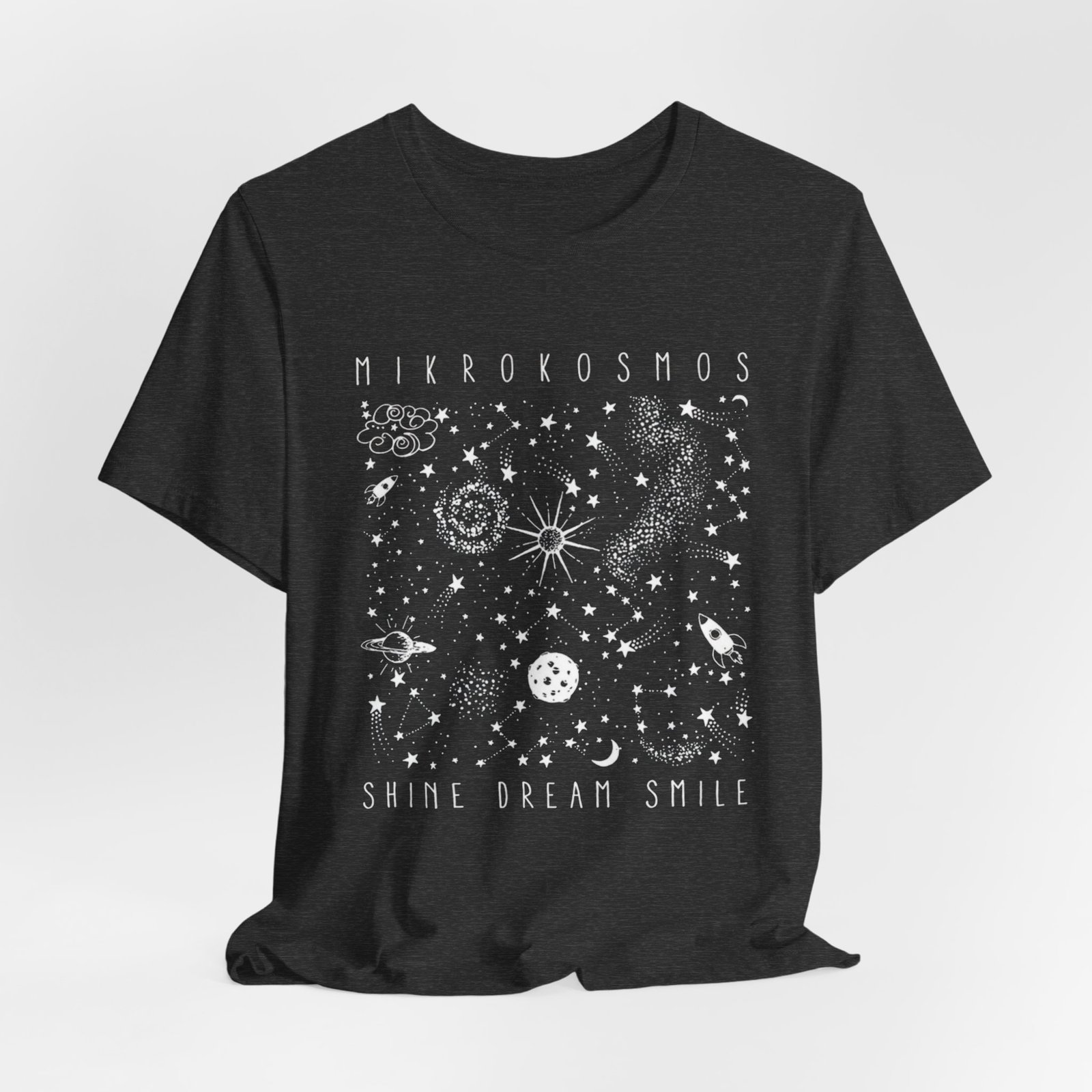 Cosmos Unisex Tee, Space T-Shirt, Microcosmoso Shirt, Spiritual Tee, Celestial Top, Galaxy Shirt, Universe Tee - Image 20