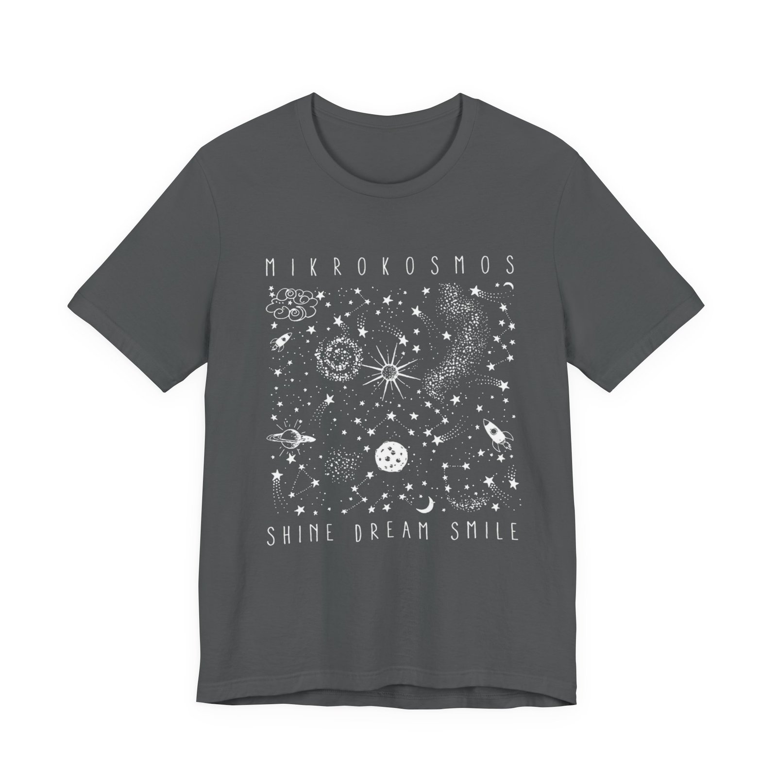Cosmos Unisex Tee, Space T-Shirt, Microcosmoso Shirt, Spiritual Tee, Celestial Top, Galaxy Shirt, Universe Tee - Image 13