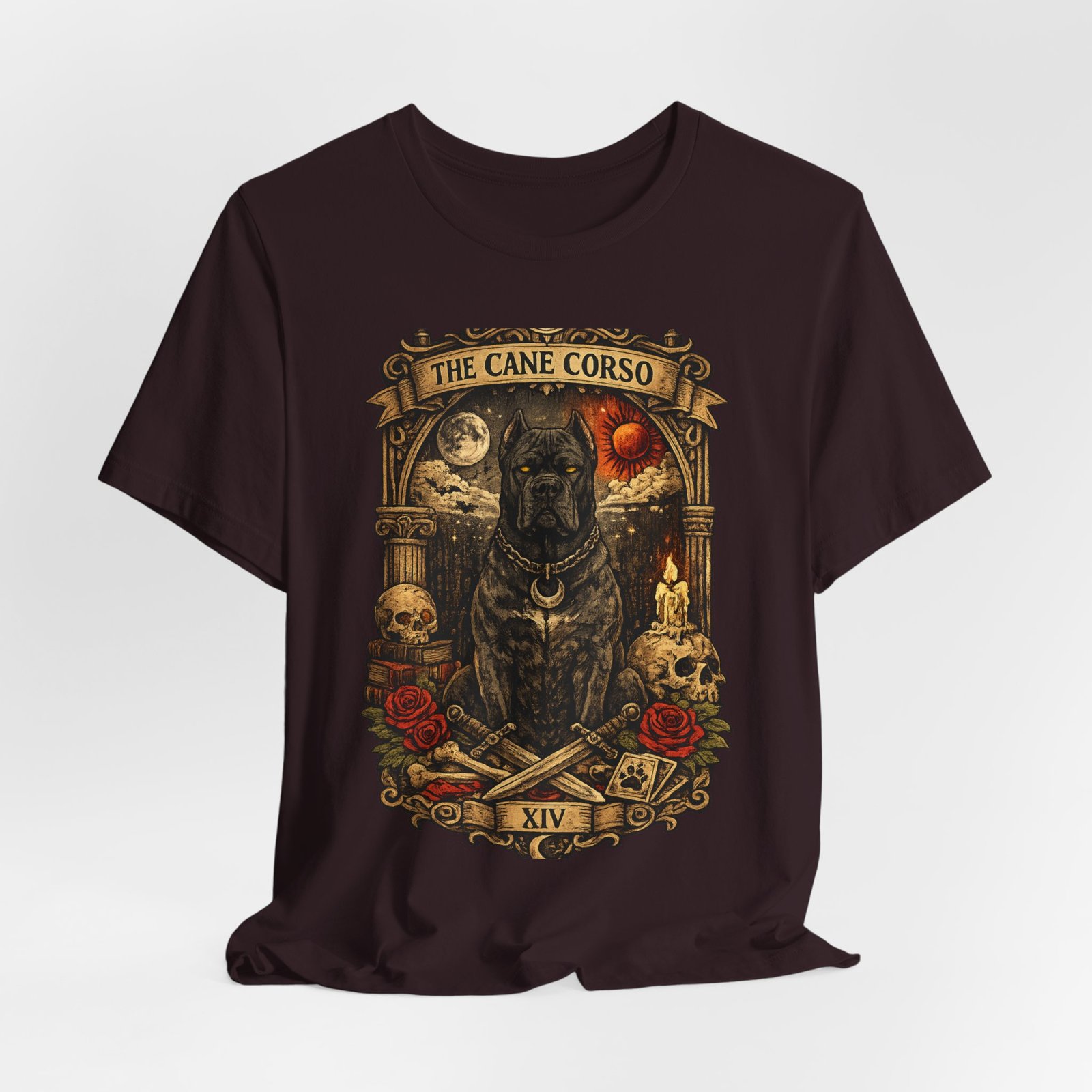 Cane Corso Tarot Style Tshirt, Unisex shirt,Short Sleeve Tee - Image 24