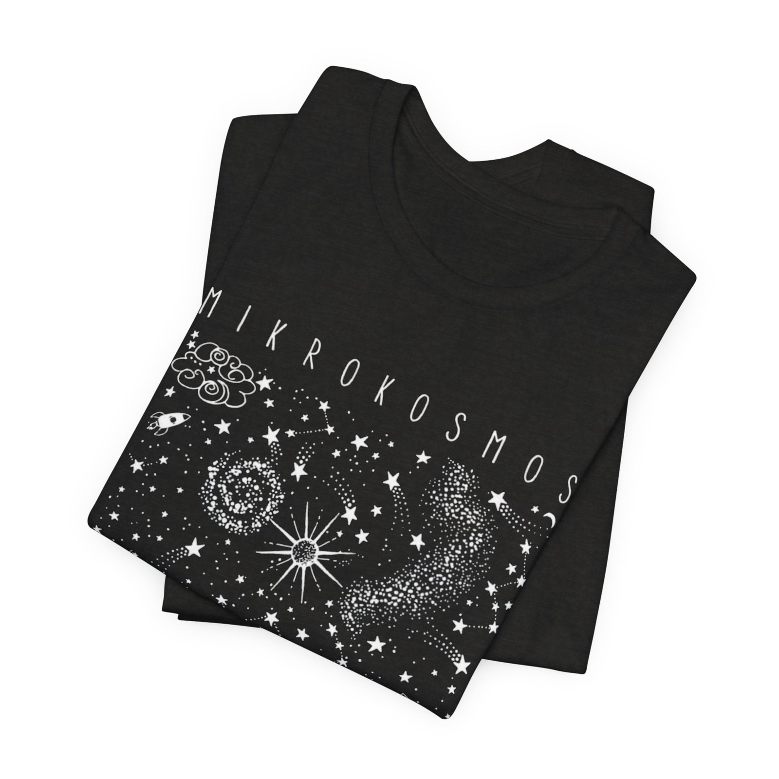 Cosmos Unisex Tee, Space T-Shirt, Microcosmoso Shirt, Spiritual Tee, Celestial Top, Galaxy Shirt, Universe Tee - Image 7