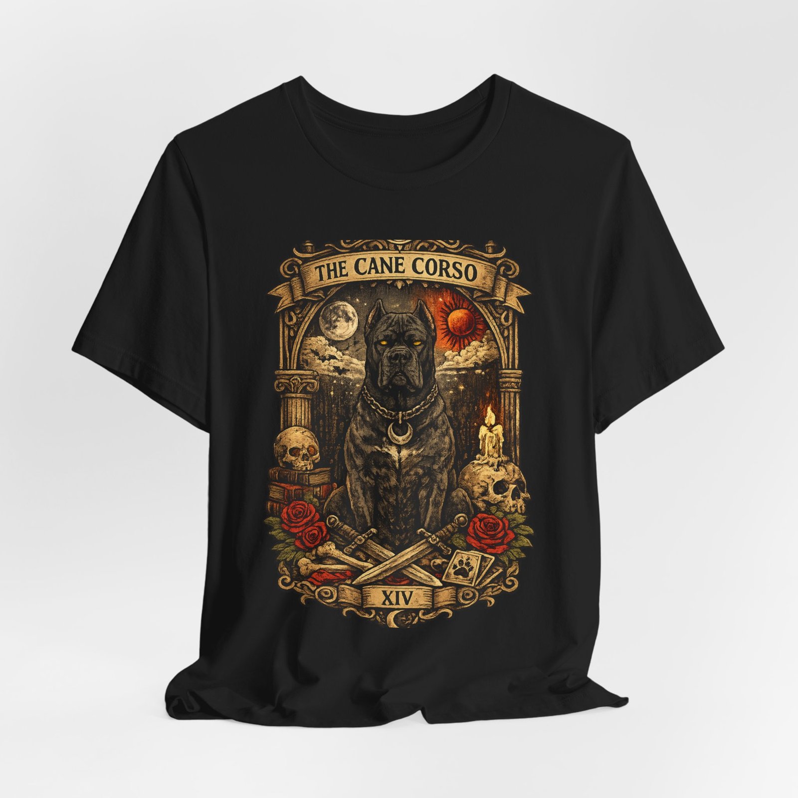 Cane Corso Tarot Style Tshirt, Unisex shirt,Short Sleeve Tee