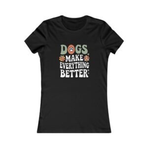 Dog Lovers' Favorite Tee, Cute Dog Shirt, Gifts for Dog Owners, Pet Lover Apparel, Animal Advocate Gift, Funny Pet T-Shirt