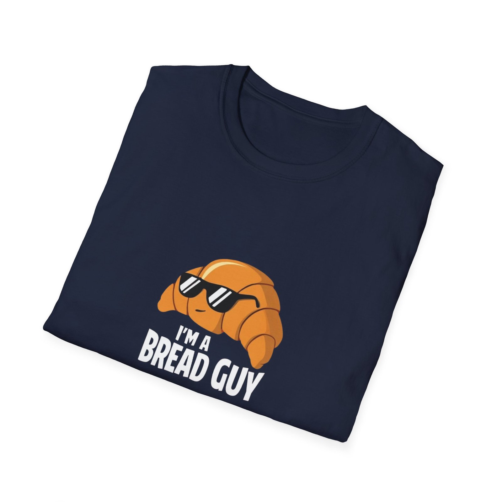 Im a Bread guy tee, Cool Croissant graphic T-Shirt | Funny Bakery Pastry Tee - Image 20