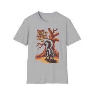 Fart Squirrel Skunk Tee T-Shirt | Funny Smelly Animal Shirt