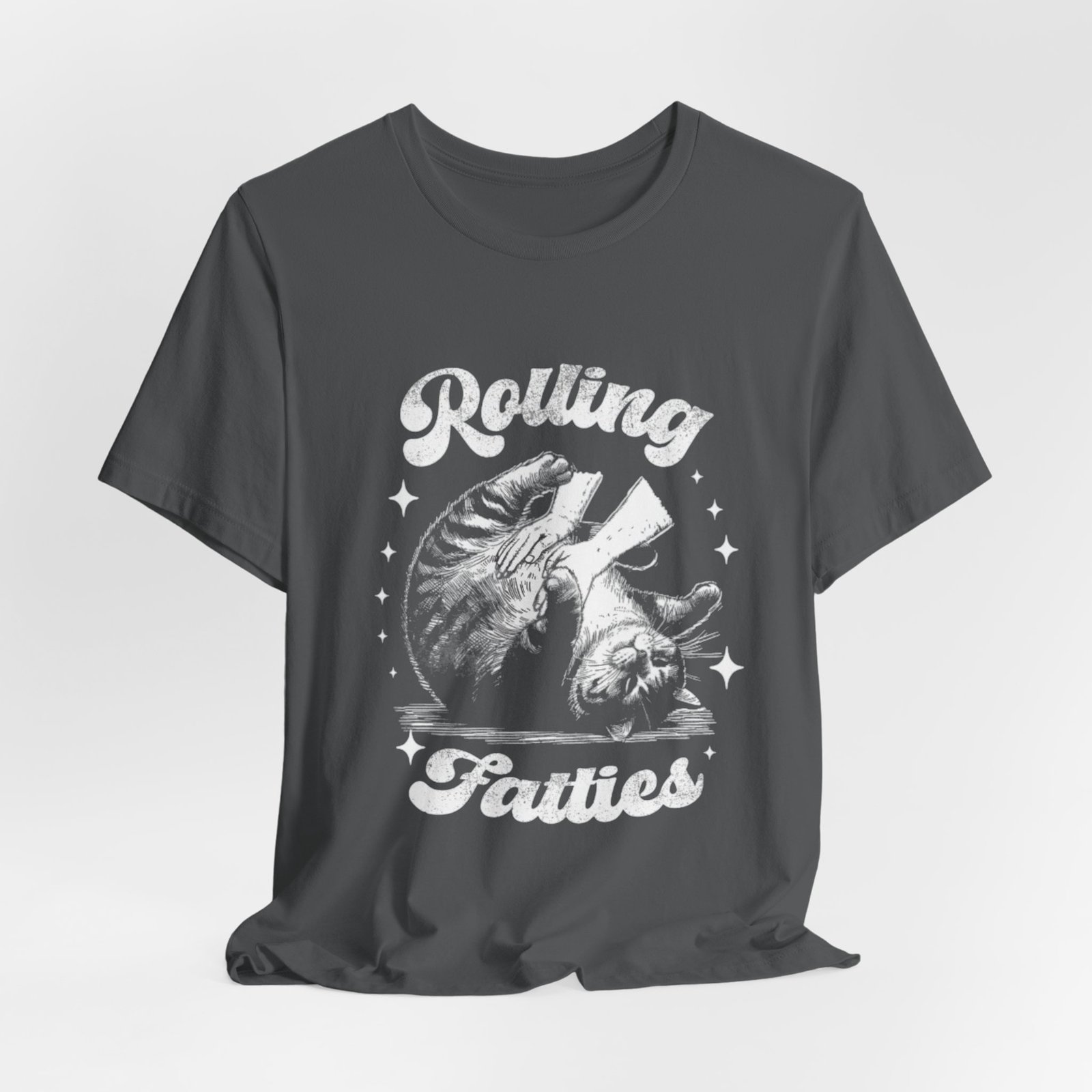 Rolling Fatties Cat Tee | Vintage Octopus Illustration, Nautical Graphic Shirt - Image 20