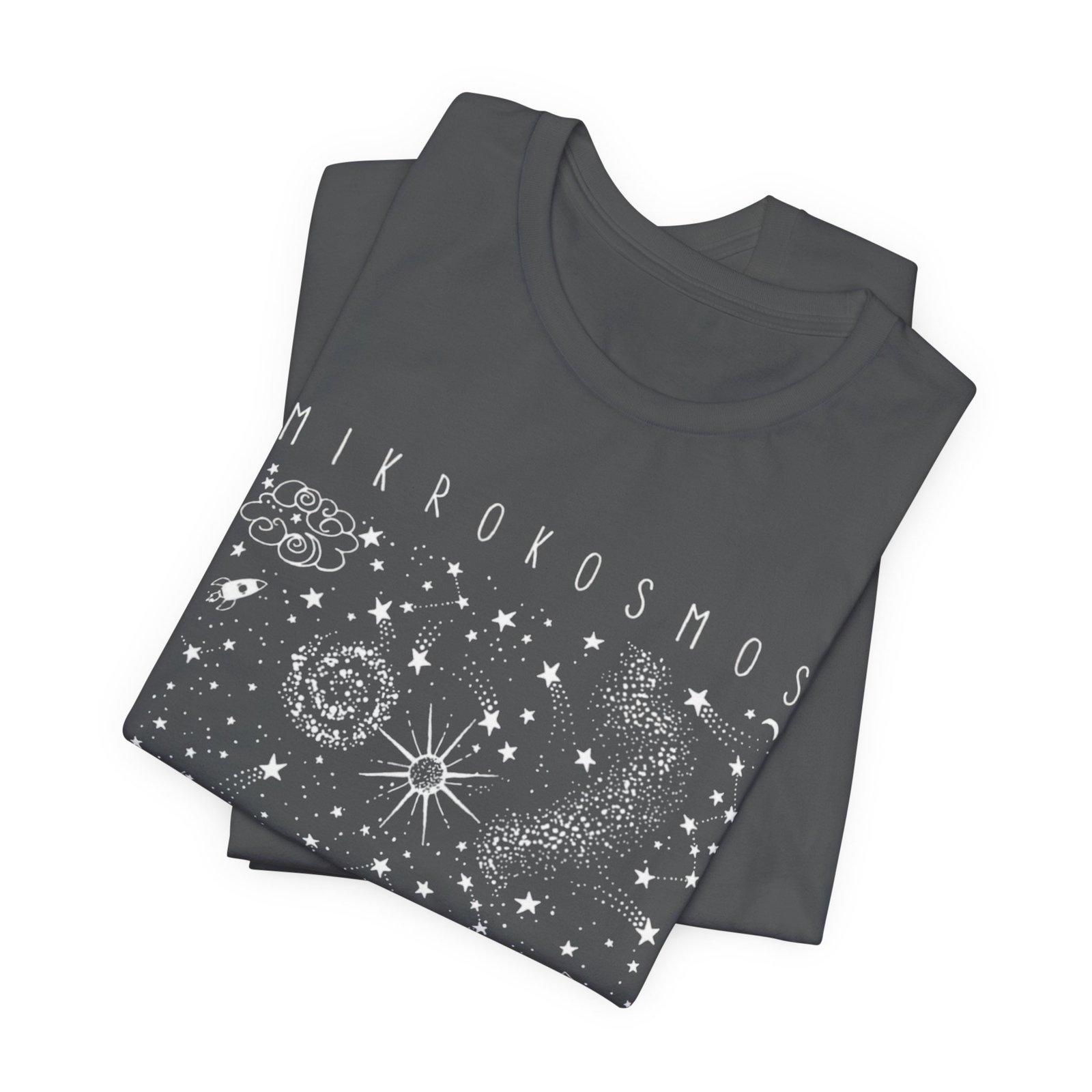Cosmos Unisex Tee, Space T-Shirt, Microcosmoso Shirt, Spiritual Tee, Celestial Top, Galaxy Shirt, Universe Tee - Image 15