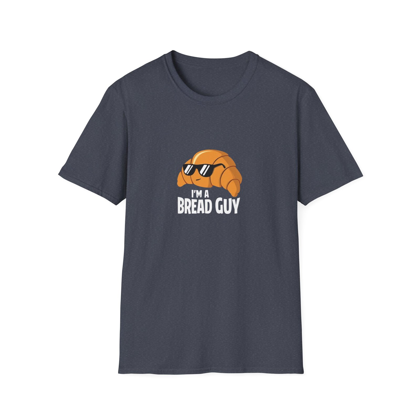 Im a Bread guy tee, Cool Croissant graphic T-Shirt | Funny Bakery Pastry Tee - Image 21
