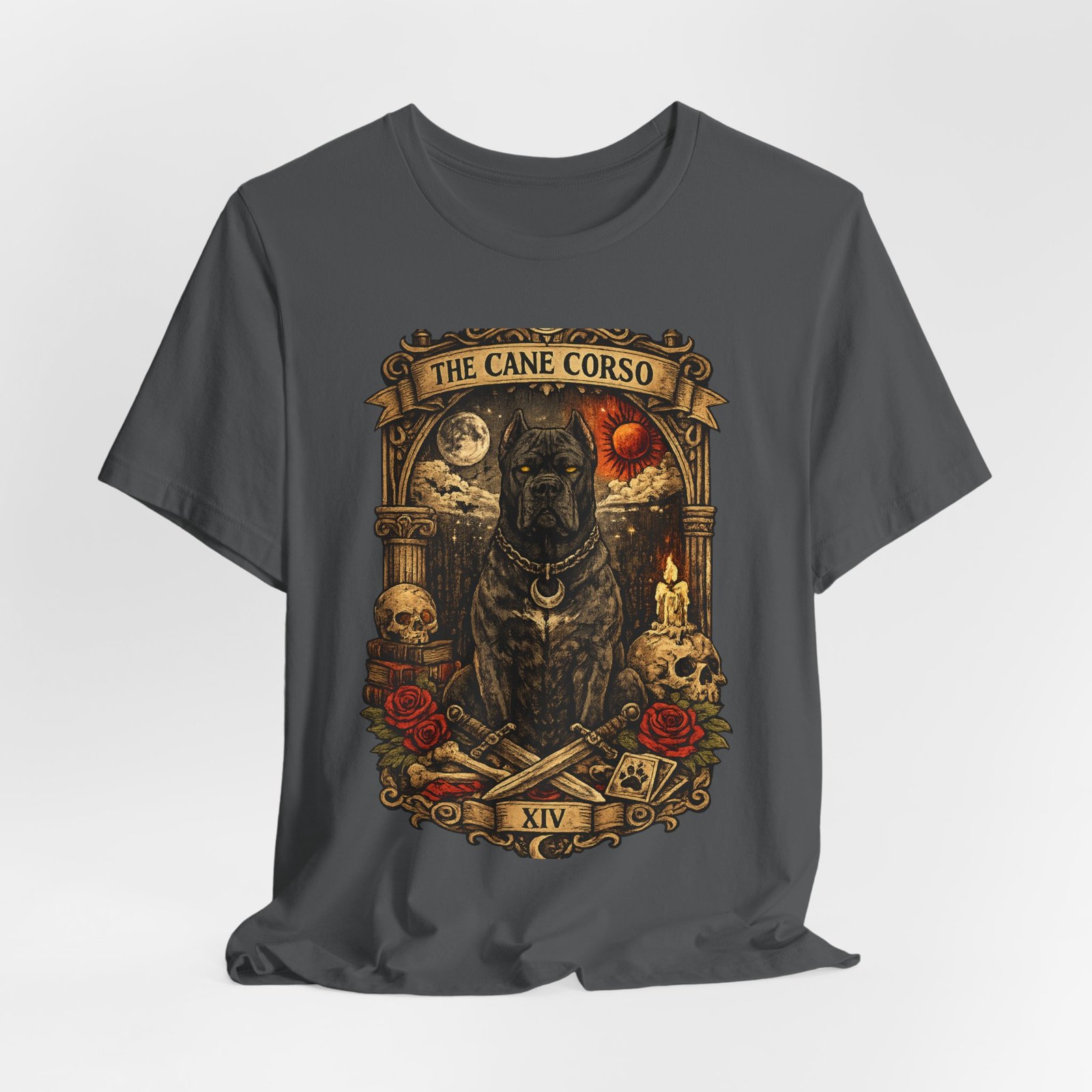 Cane Corso Tarot Style Tshirt, Unisex shirt,Short Sleeve Tee - Image 20