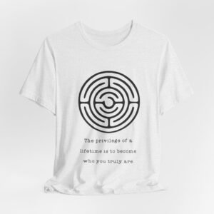 Carl Jung tee,Inspirational Quote Tee, Unisex Jersey T-Shirt, Motivational Graphic Tee, Casual Wear, Gift for Him/Her