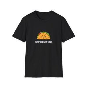 Taco tshirt, Kawaii Smiling Taco T-Shirt | Cute Cartoon Taco Tee