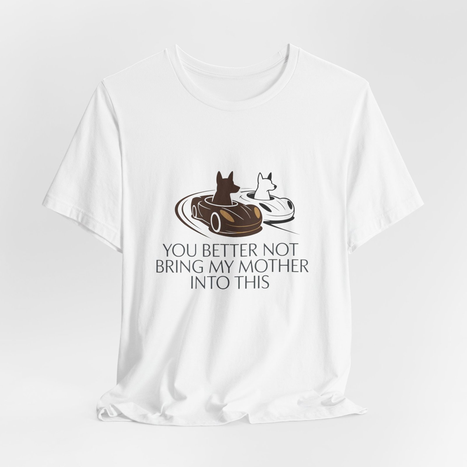 You Better Not Bring My Mother Into This T-Shirt | Cats in Donuts Illustration - Image 8