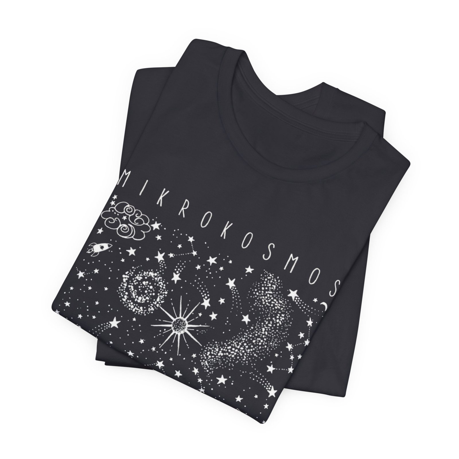 Cosmos Unisex Tee, Space T-Shirt, Microcosmoso Shirt, Spiritual Tee, Celestial Top, Galaxy Shirt, Universe Tee - Image 11