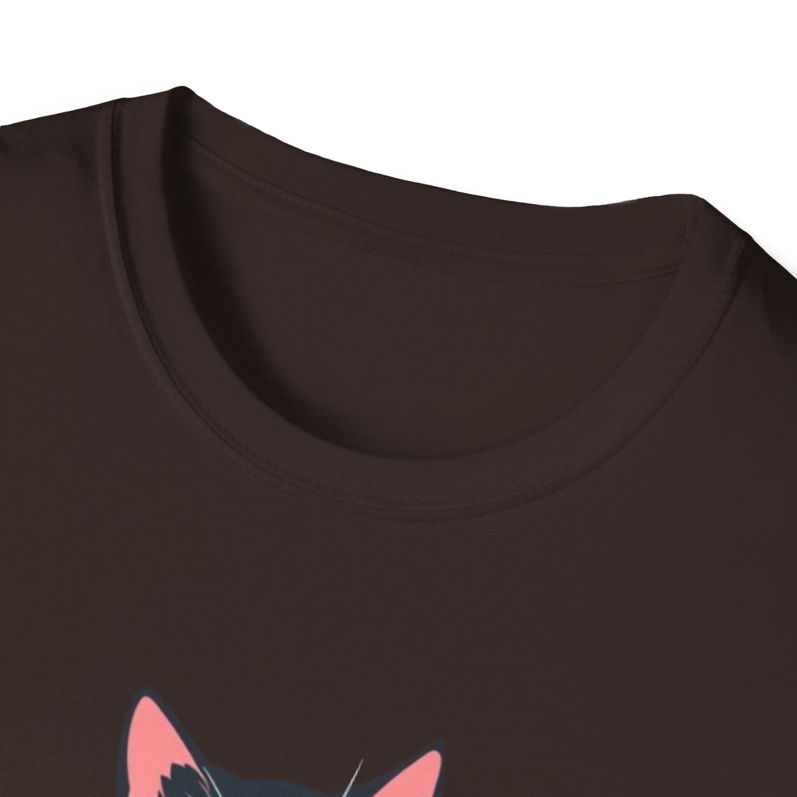 The Cuteness Abides Cat T-Shirt | Tuxedo Cat Illustration - Image 7