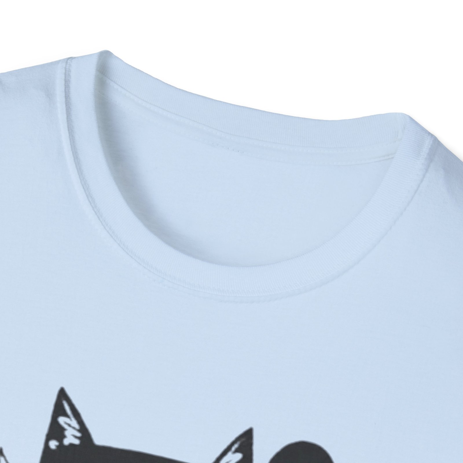 Black Cat Reading Book T-Shirt | Cat Lover Graphic Tee - Image 15