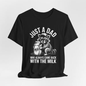 Fatherhood Tshirt, Dad Gift Tee, Raccoon Shirt, Mens Graphic Tee, Family Love Shirt