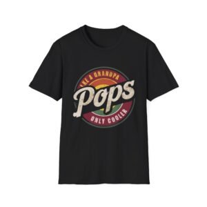 Pops Retro Badge T-Shirt | Like a Grandpa Only Cooler
