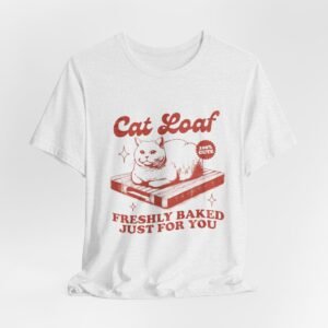 Cat Loaf Unisex Tee - Perfect for Cat Lovers, Cute Gift, Casual Wear, Birthday Present, Animal Lover Gift