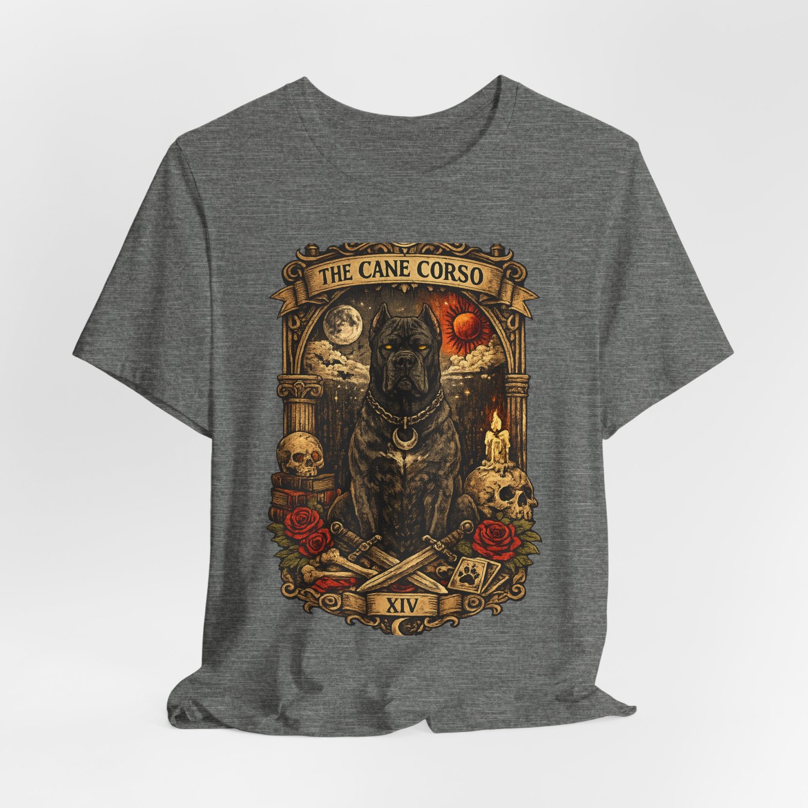 Cane Corso Tarot Style Tshirt, Unisex shirt,Short Sleeve Tee - Image 8