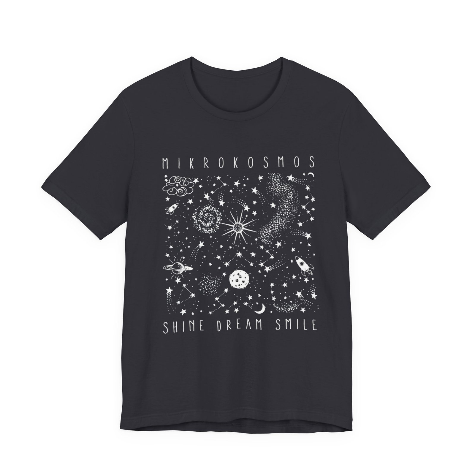 Cosmos Unisex Tee, Space T-Shirt, Microcosmoso Shirt, Spiritual Tee, Celestial Top, Galaxy Shirt, Universe Tee - Image 9