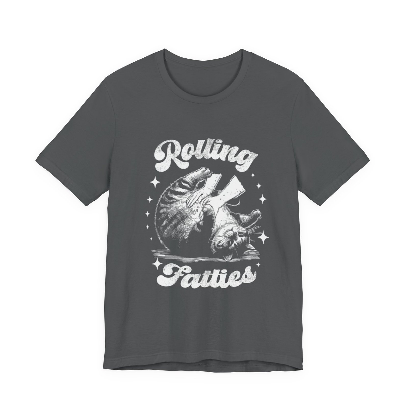 Rolling Fatties Cat Tee | Vintage Octopus Illustration, Nautical Graphic Shirt - Image 17