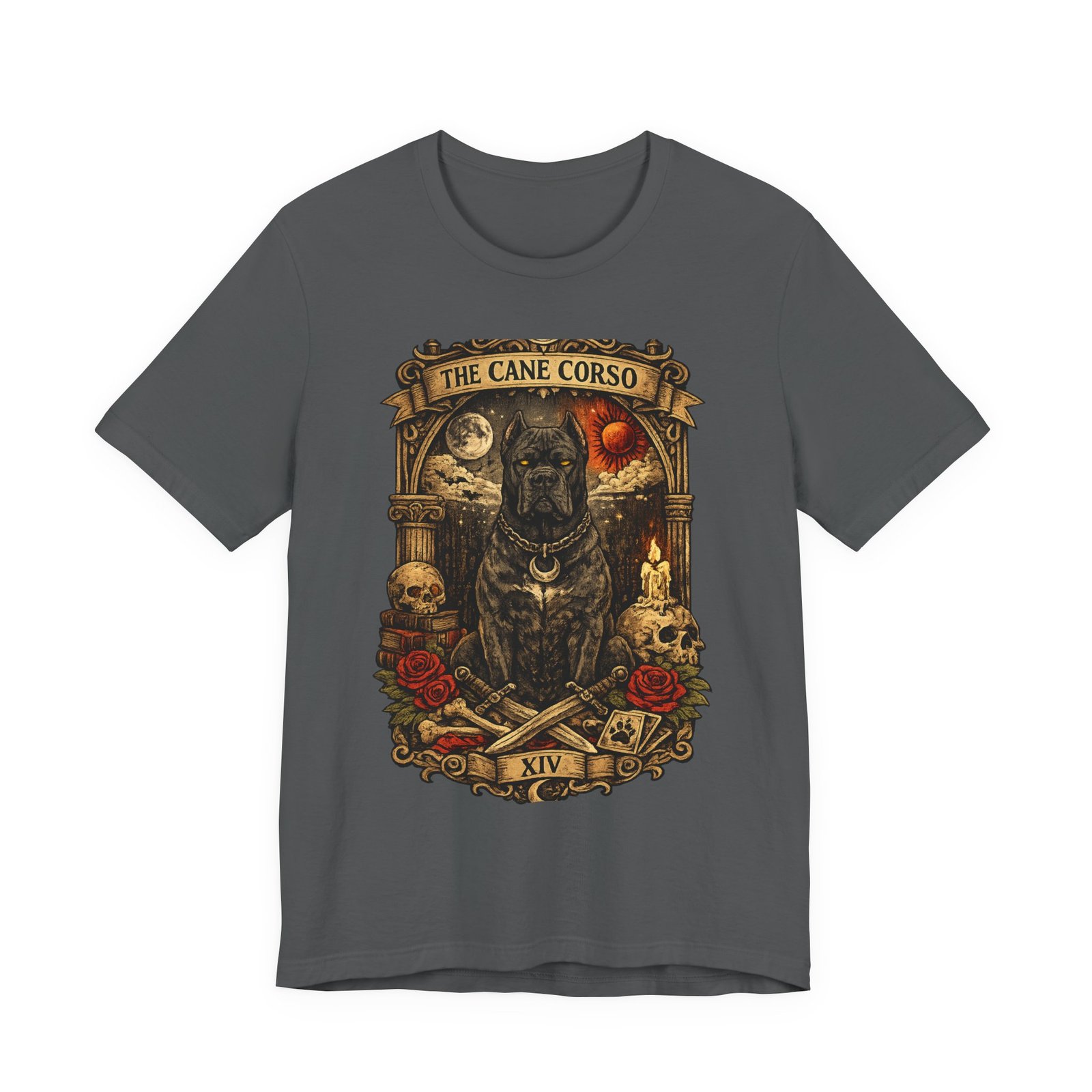 Cane Corso Tarot Style Tshirt, Unisex shirt,Short Sleeve Tee - Image 17
