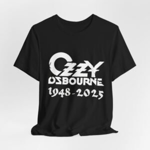 Ozzy Osbourne Tribute Tee, Rock Music Shirt, Unisex Music T-Shirt, Concert Apparel, Gift for Fans, Vintage Music Tee