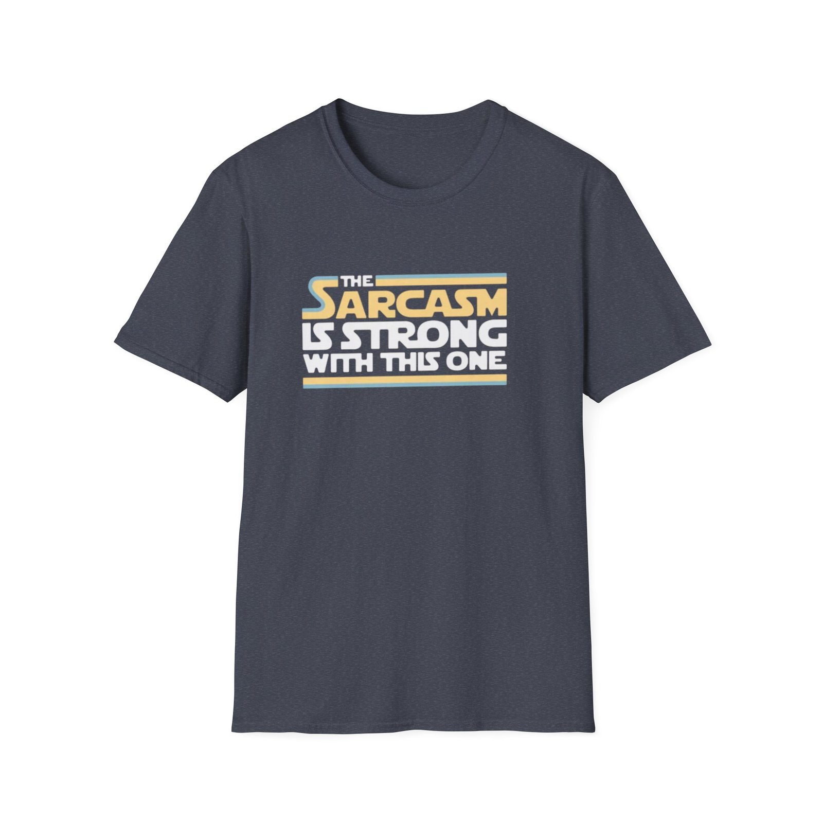 Sarcasm T-Shirt | Retro Striped Typography - Image 21