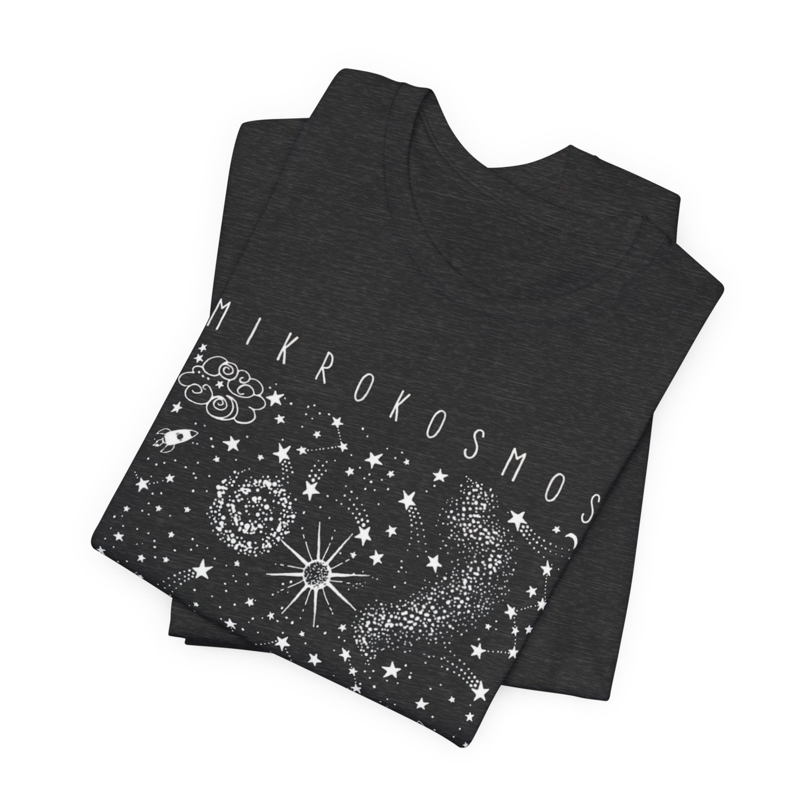 Cosmos Unisex Tee, Space T-Shirt, Microcosmoso Shirt, Spiritual Tee, Celestial Top, Galaxy Shirt, Universe Tee - Image 19
