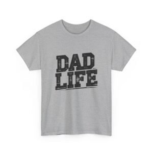 Dad Life Unisex Heavy Cotton Tee | Gifts for Fathers, Family Reunion Shirt, Father's Day Outfit, Casual Wear, Everyday Comfort
