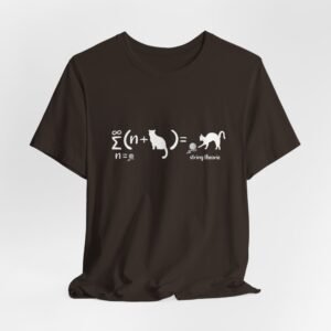 Cat String Theory T-Shirt | Math Physics Humor Tee