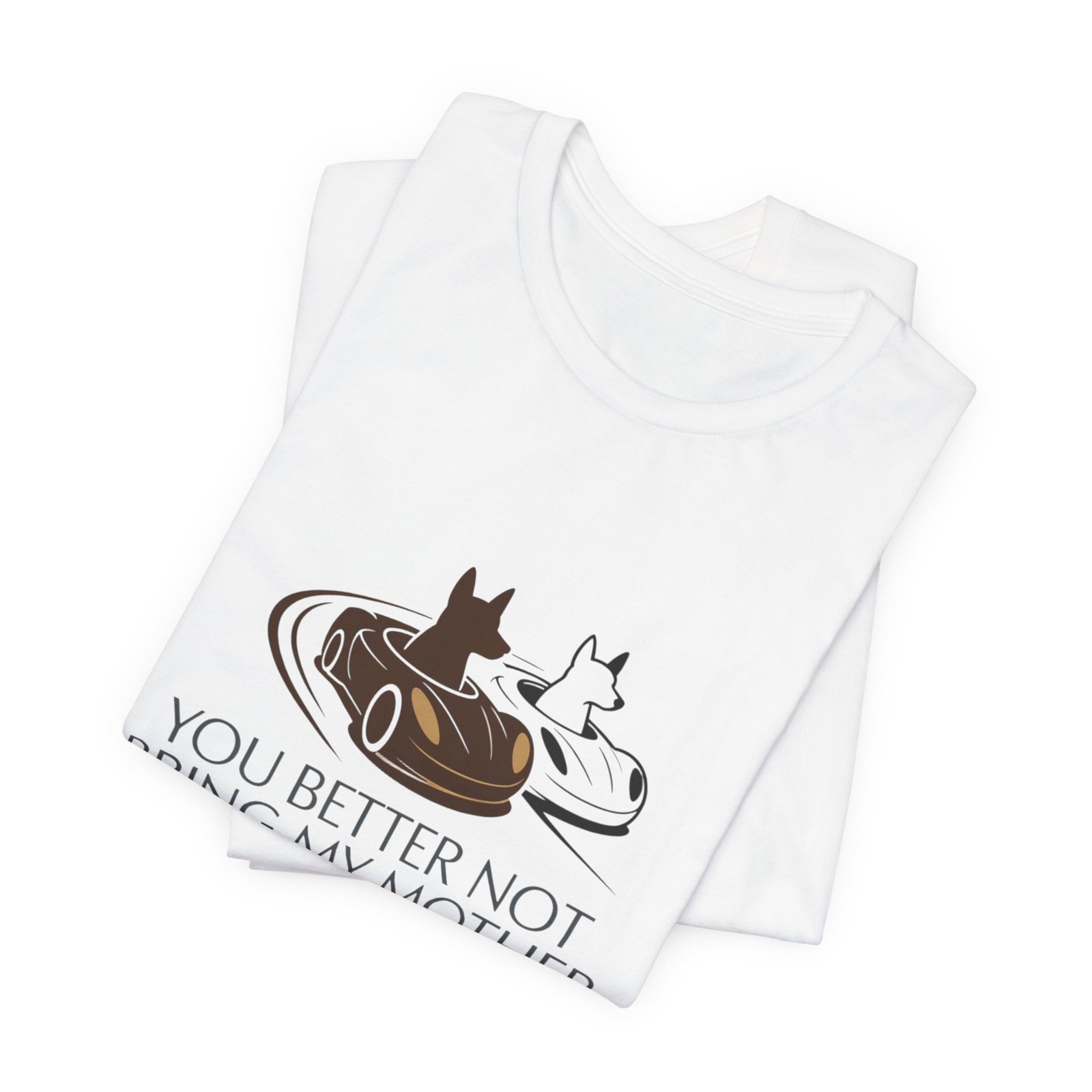 You Better Not Bring My Mother Into This T-Shirt | Cats in Donuts Illustration - Image 7