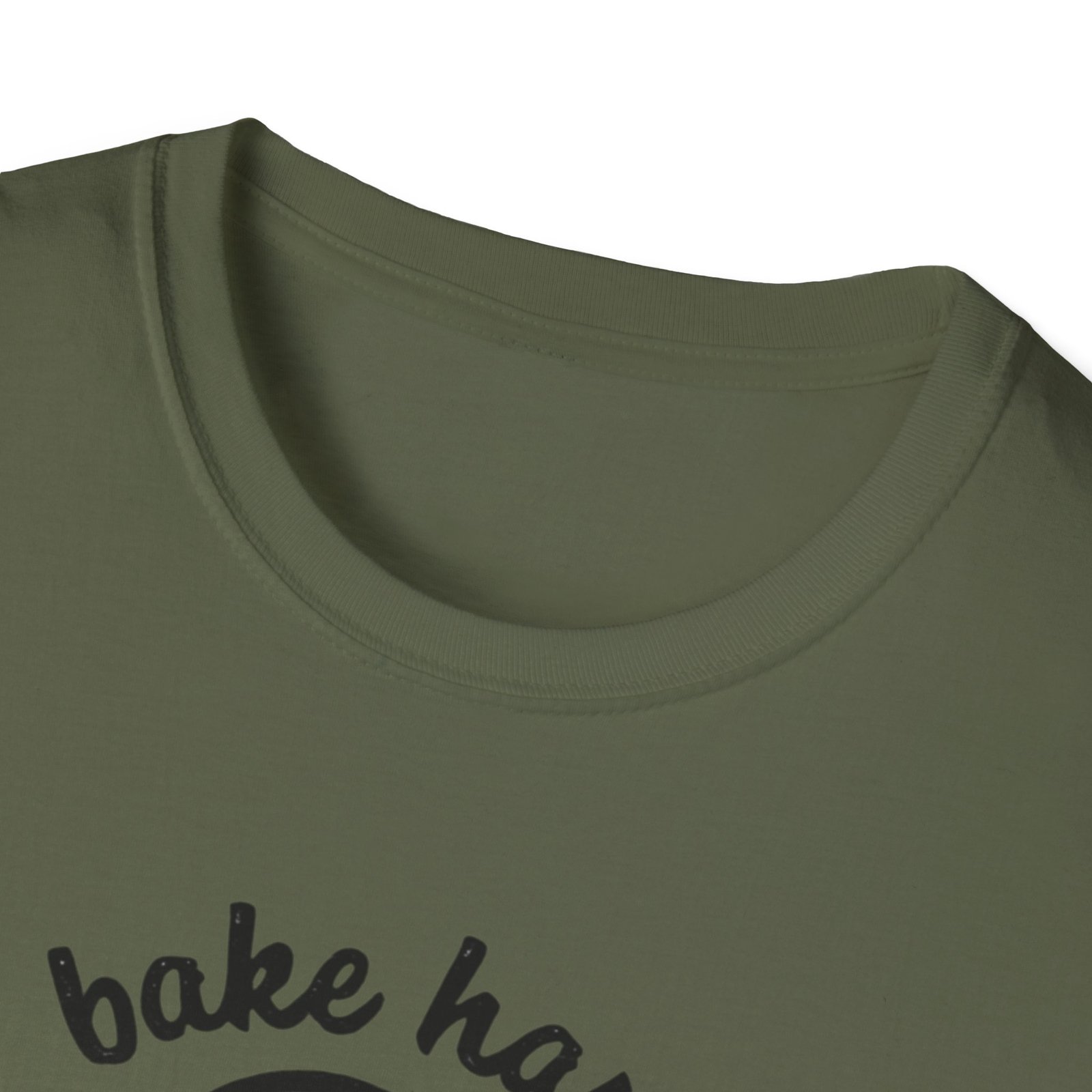 Bake Hard or Go Home T-Shirt | Skull Baker, Rolling Pin & Whisk Design - Image 15