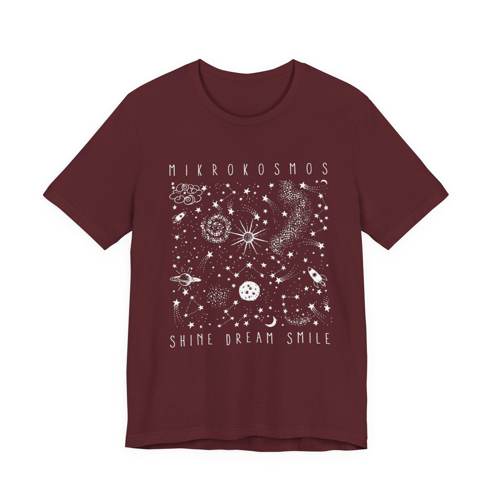 Cosmos Unisex Tee, Space T-Shirt, Microcosmoso Shirt, Spiritual Tee, Celestial Top, Galaxy Shirt, Universe Tee - Image 21