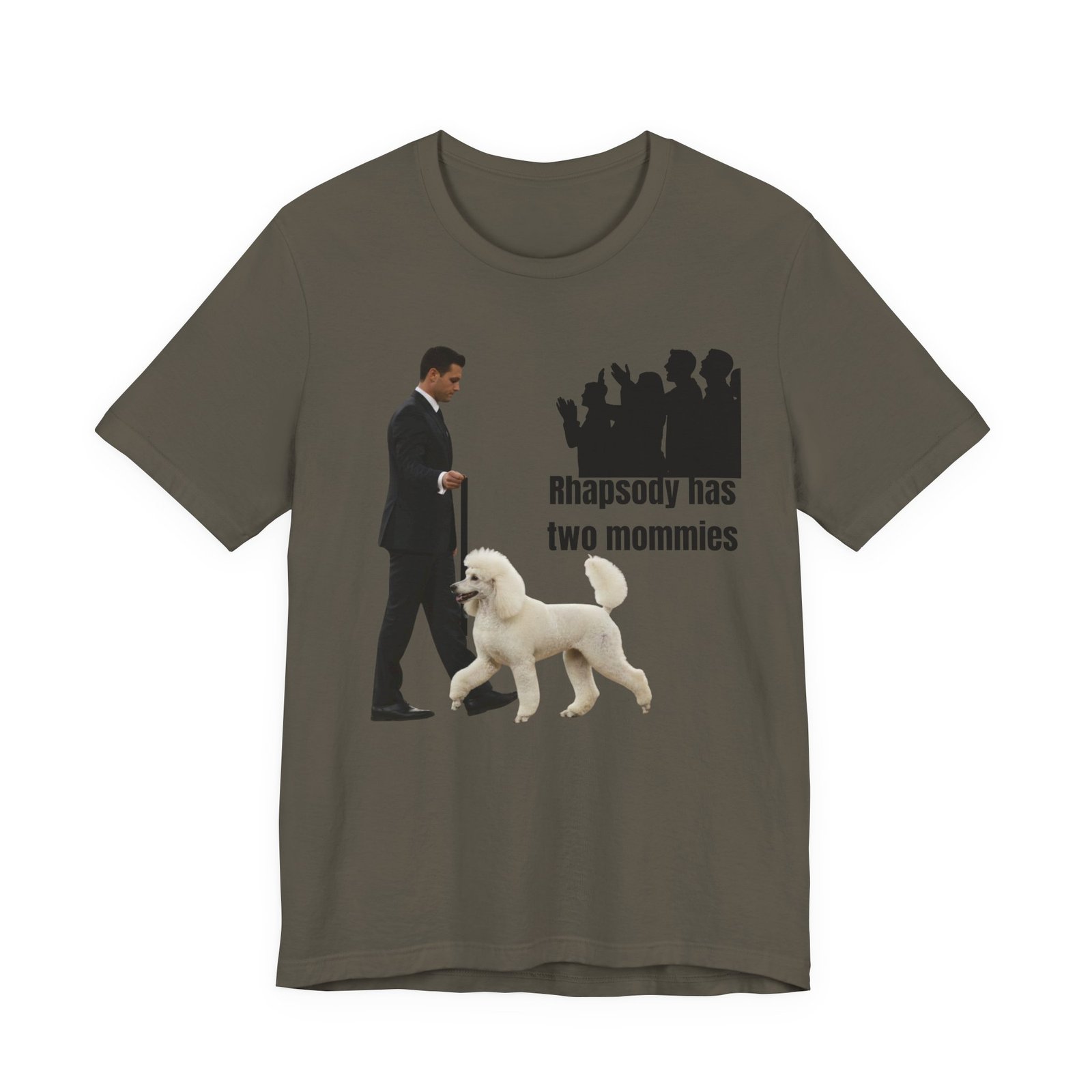 Funny "Best in Show" Standard Poodle Tee | Rhapsody Has Two Mommies - Image 21