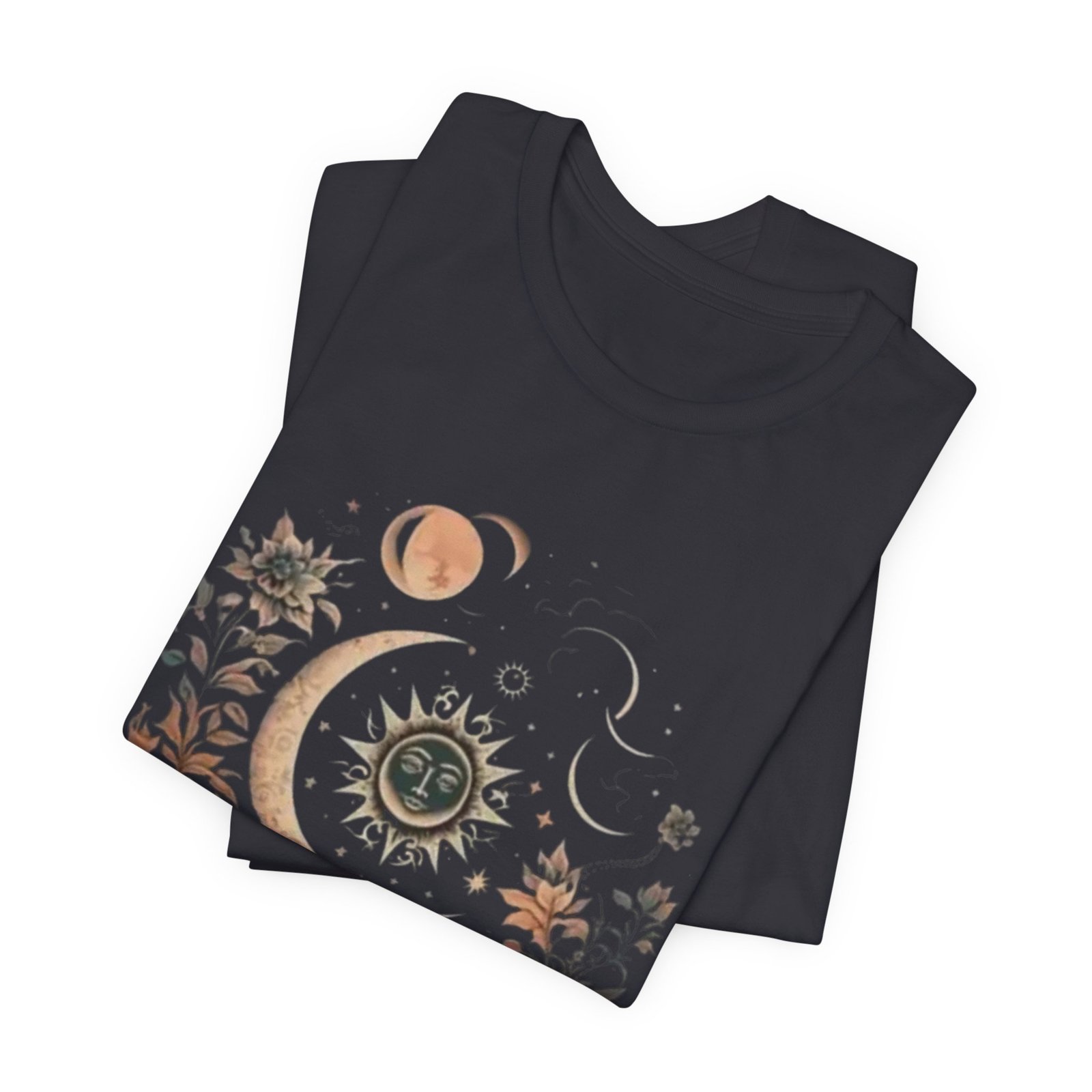 Celestial Nature Tee, Bohemian Style T-shirt for Nature Lovers, Astrology Gift, Casual Wear, Summer Vibes - Image 11