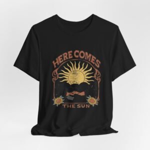 Here Comes The Sun t-shirt | Vintage Sunflower Graphic Tee