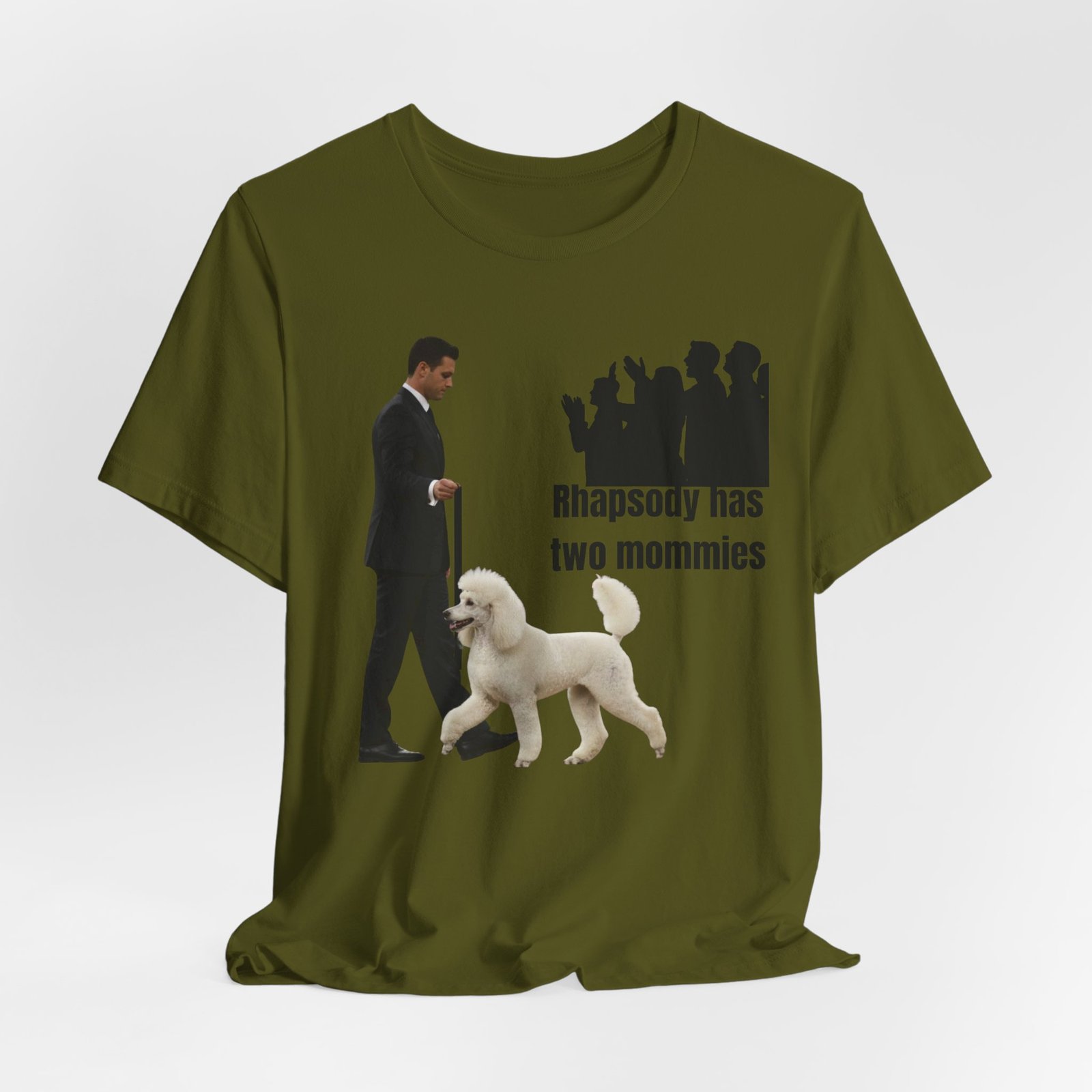 Funny "Best in Show" Standard Poodle Tee | Rhapsody Has Two Mommies - Image 28