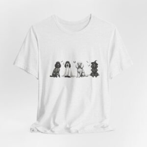 Poodle Halloween Shirt, Unisex Tee, Funny Dog Tshirt, Costume Top, Animal Lover Gift
