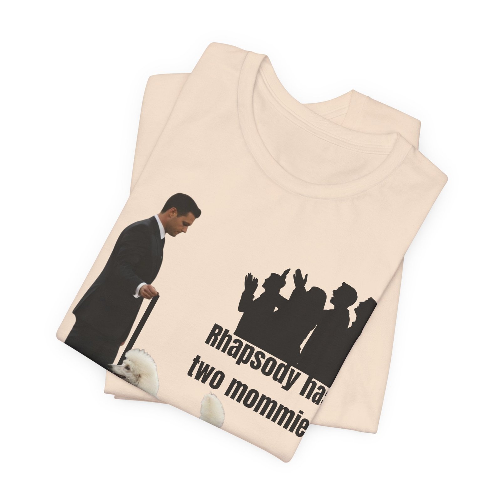 Funny "Best in Show" Standard Poodle Tee | Rhapsody Has Two Mommies - Image 15
